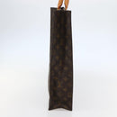 LOUIS VUITTON Monogram Sac Plat Hand Bag M51140 LV Auth 143558-4