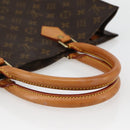 LOUIS VUITTON Monogram Sac Plat Hand Bag M51140 LV Auth 143558-7