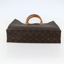 LOUIS VUITTON Monogram Sac Plat Hand Bag M51140 LV Auth 143558-5