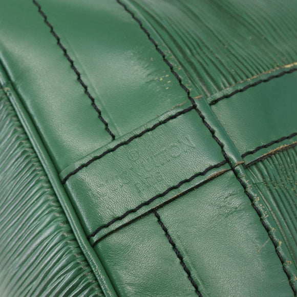LOUIS VUITTON Epi Noe Shoulder Bag Green M44004 LV Auth 143560