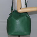 LOUIS VUITTON Epi Noe Shoulder Bag Green M44004 LV Auth 143560-21