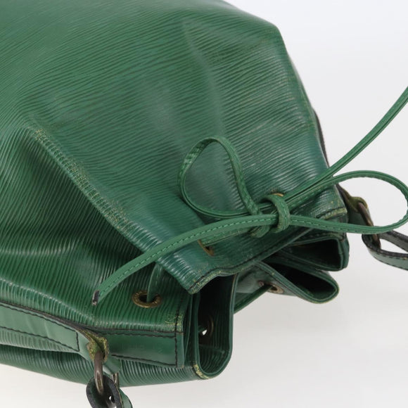LOUIS VUITTON Epi Noe Shoulder Bag Green M44004 LV Auth 143560