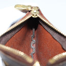 LOUIS VUITTON Monogram Pochette Cles Coin Purse M60033 LV Auth 143562-17