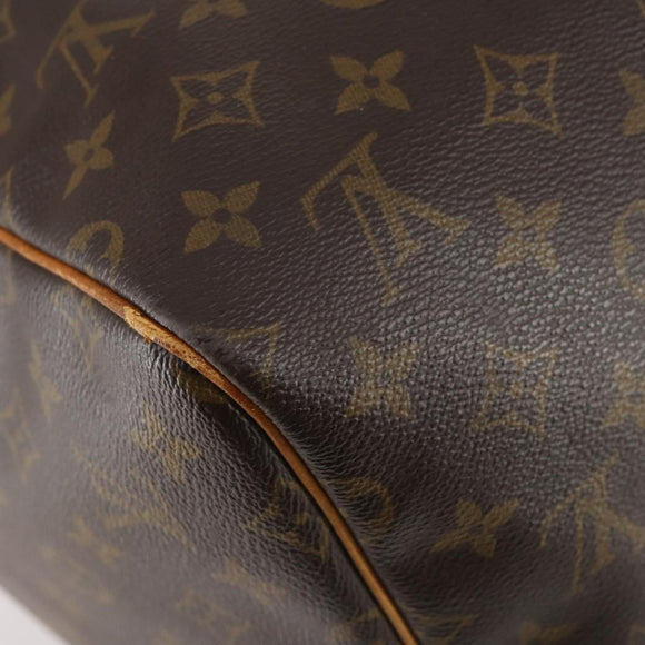 LOUIS VUITTON Monogram Keepall 55 Boston Bag M41424 LV Auth 143564