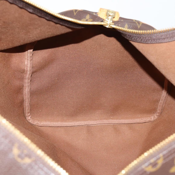 LOUIS VUITTON Monogram Keepall 55 Boston Bag M41424 LV Auth 143564