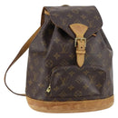 LOUIS VUITTON Monogram Montsouris MM Backpack M51136 LV Auth 143567-1