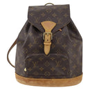 LOUIS VUITTON Monogram Montsouris MM Backpack M51136 LV Auth 143567-13