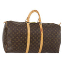 LOUIS VUITTON Monogram Keepall 55 Boston Bag M41424 LV Auth 143569-1
