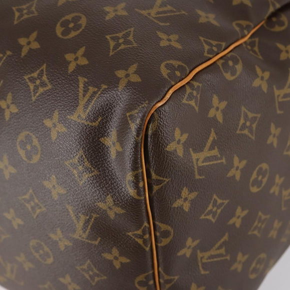 LOUIS VUITTON Monogram Keepall 55 Boston Bag M41424 LV Auth 143569