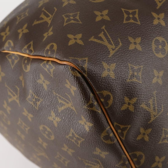 LOUIS VUITTON Monogram Keepall 55 Boston Bag M41424 LV Auth 143569