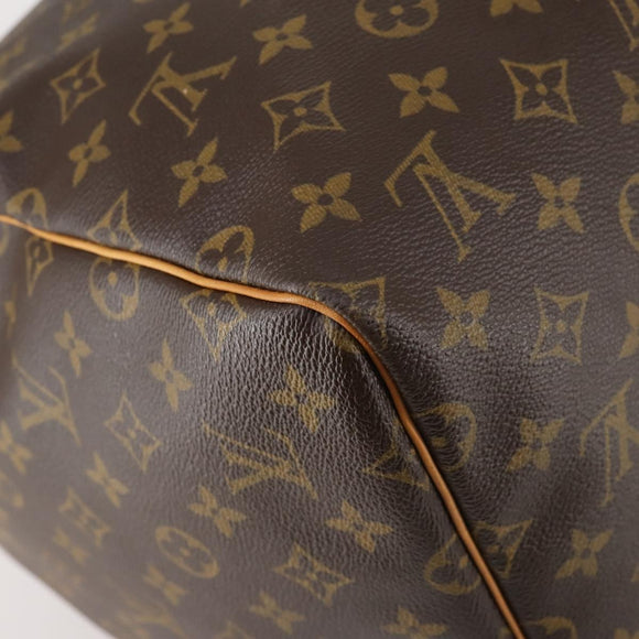 LOUIS VUITTON Monogram Keepall 55 Boston Bag M41424 LV Auth 143569