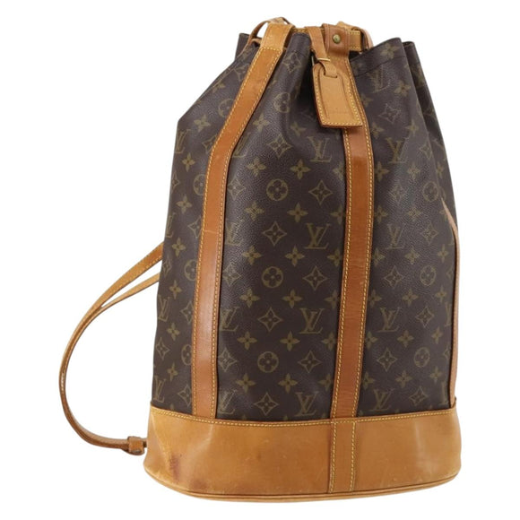 LOUIS VUITTON Monogram Randonnee GM Shoulder Bag M42244 LV Auth 143570