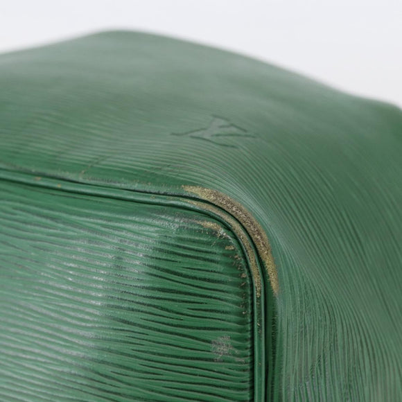 LOUIS VUITTON Epi Petit Noe Shoulder Bag Green M44104 LV Auth 143573