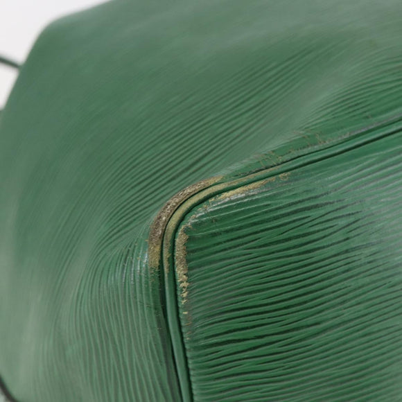 LOUIS VUITTON Epi Petit Noe Shoulder Bag Green M44104 LV Auth 143573