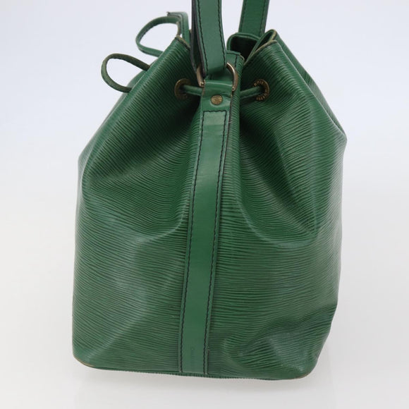LOUIS VUITTON Epi Petit Noe Shoulder Bag Green M44104 LV Auth 143573