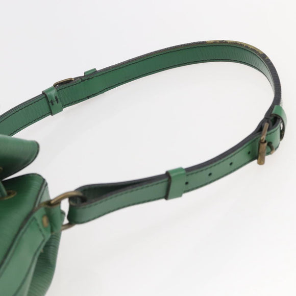 LOUIS VUITTON Epi Petit Noe Shoulder Bag Green M44104 LV Auth 143573