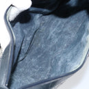 GUCCI GG Supreme Sherry Line Shoulder Bag PVC Navy Gold Red Auth 143575-17