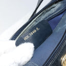 GUCCI GG Supreme Sherry Line Shoulder Bag PVC Navy Gold Red Auth 143575-21