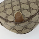 GUCCI GG Supreme Web Sherry Line Shoulder Bag PVC Beige 89 02 066 Auth 143576-13
