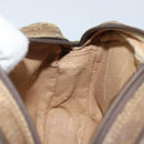 GUCCI GG Supreme Web Sherry Line Shoulder Bag PVC Beige 89 02 066 Auth 143576-19