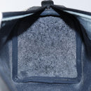 GUCCI GG Supreme Sherry Line Boston Bag PVC Navy Gold Red Auth 143577-19