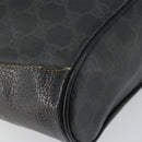 GUCCI GG Supreme Web Sherry Line Shoulder Bag PVC Black 164 02 034 Auth 143578-11