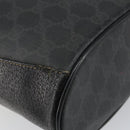 GUCCI GG Supreme Web Sherry Line Shoulder Bag PVC Black 164 02 034 Auth 143578-13