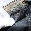 GUCCI GG Supreme Web Sherry Line Shoulder Bag PVC Black 164 02 034 Auth 143578-21