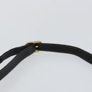 GUCCI GG Supreme Web Sherry Line Shoulder Bag PVC Black 164 02 034 Auth 143578-8