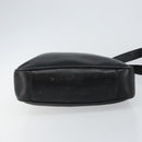 GUCCI Bamboo Hand Bag Leather 2way Black Gold Auth 143579-11