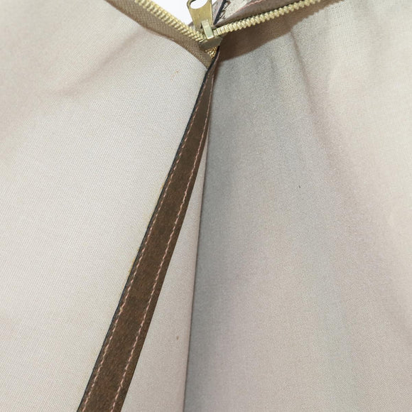 GUCCI GG Canvas Web Sherry Line Garment Cover Beige Red Green Auth 143581