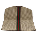GUCCI GG Canvas Web Sherry Line Garment Cover Beige Red Green Auth 143581-2