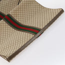 GUCCI GG Canvas Web Sherry Line Garment Cover Beige Red Green Auth 143581-6