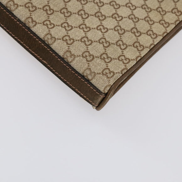 GUCCI GG Canvas Web Sherry Line Garment Cover Beige Red Green Auth 143581