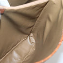 CELINE Macadam Canvas Tote Bag PVC Beige Gold Auth 143582-20