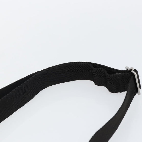 GUCCI GG Canvas Jackie Shoulder Bag Black Silver 92646 Auth 143584