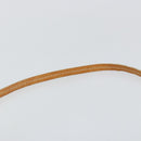 Christian Dior Trotter Canvas Romantic Shoulder Bag PVC Beige Silver Auth 143590-8