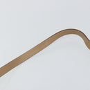 GUCCI Bamboo Hand Bag Leather 2way Beige Gold 007 2865 0231 Auth 143591-15