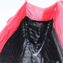 PRADA Shoulder Bag Nylon Red Silver Auth 143596-20