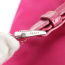 PRADA Backpack Nylon Pink Silver Auth 143599V-8