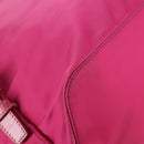 PRADA Backpack Nylon Pink Silver Auth 143599V-20
