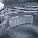 CHANEL Mademoiselle Chain Shoulder Bag Leather Silver Light green CC Auth 143605-16