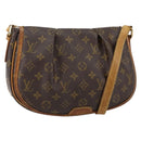 LOUIS VUITTON Monogram Menilmontant PM Shoulder Bag M40474 LV Auth 143613-1