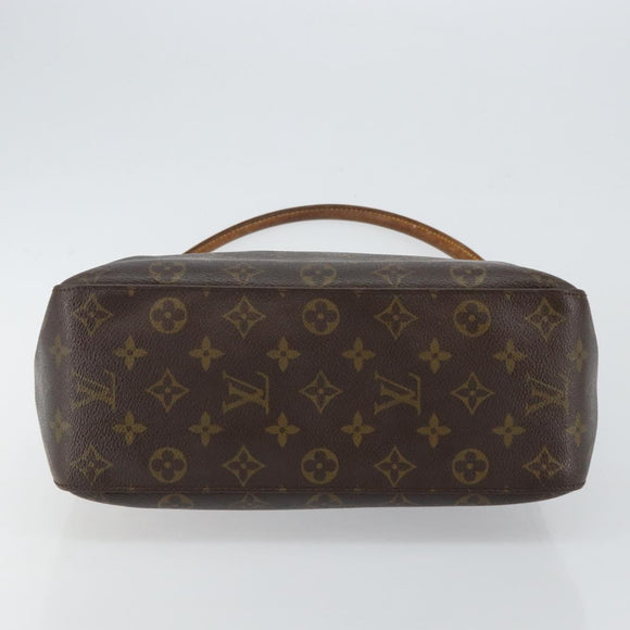 LOUIS VUITTON Monogram Looping GM Shoulder Bag M51145 LV Auth 143614