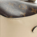 LOUIS VUITTON Monogram Saintonge Shoulder Bag White M43559 LV Auth 143616-16