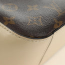 LOUIS VUITTON Monogram Saintonge Shoulder Bag White M43559 LV Auth 143616-17