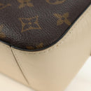 LOUIS VUITTON Monogram Saintonge Shoulder Bag White M43559 LV Auth 143616-18