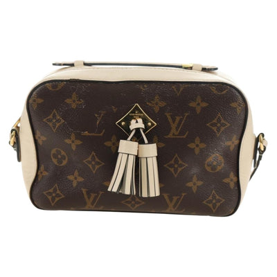 LOUIS VUITTON Monogram Saintonge Shoulder Bag White M43559 LV Auth 143616 - 0
