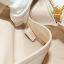 LOUIS VUITTON Monogram Saintonge Shoulder Bag White M43559 LV Auth 143616-27