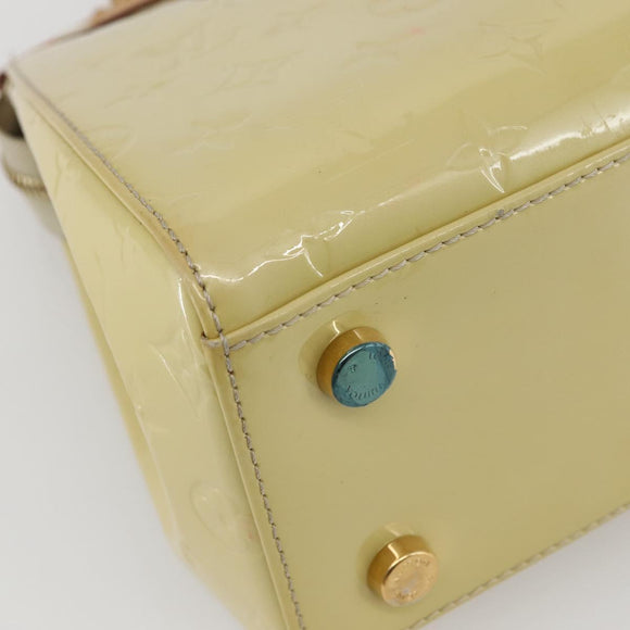 LOUIS VUITTON Monogram Vernis Blair MM Bag 2way Broncorail M91456 LV Auth 143617